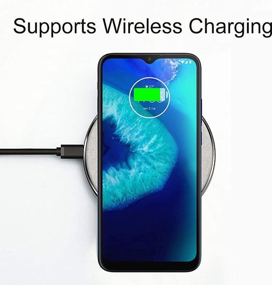 Motorola Moto G8 Power Lite Hoesjes – Siliconen Backcover – Schokbestendig – Transparant – 2x Screenprotector-Ilumina Benelux