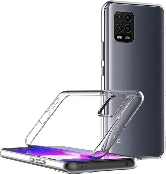 Xiaomi Mi 10 Lite Hoesjes – Siliconen Backcover – Schokbestendig – Transparant-Ilumina Benelux