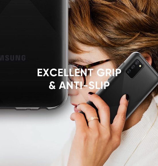 Samsung Galaxy A03s Hoesjes – Siliconen Backcover – Softcase – Inclusief Screenprotector – Transparant-Ilumina Benelux