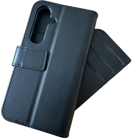Samsung Galaxy A16 Hoesjes – Portemonnee Hoes – 9 Pasjesvakken – Magneetsluiting – Zwart-Ilumina Benelux