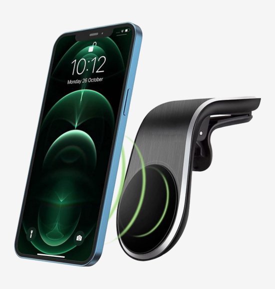 Telefoonhouder auto – Magnetisch Ventilatierooster – Krachtige Magneet – Metalen Plaatje – Paars-Telefoonhouders-Ilumina Benelux