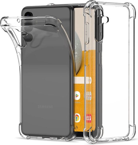 Samsung Galaxy A13 5G / A04s Hoesjes – Siliconen Backcover – Schokbestendig – Flexibel – Transparant-Ilumina Benelux