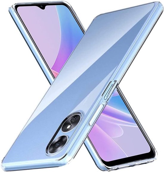 Oppo A58 5G / A78 5G Hoesjes – Siliconen Backcover – Transparant – Soft Silicone – Schokbestendig-Ilumina Benelux