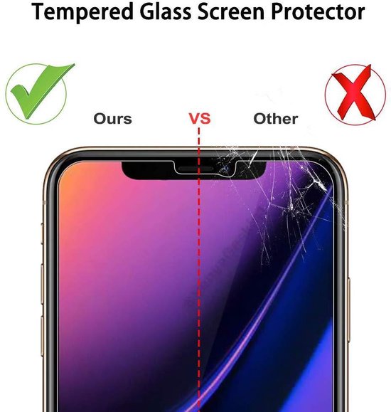 Screenprotector - Geschikt voor Motorola Moto G8 Plus - 9H Glas (1-Pack)