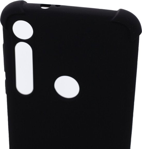 Huawei P30 Lite Hoesjes – Siliconen Backcover – Schokbestendig Anti Shock – Zwart-Ilumina Benelux