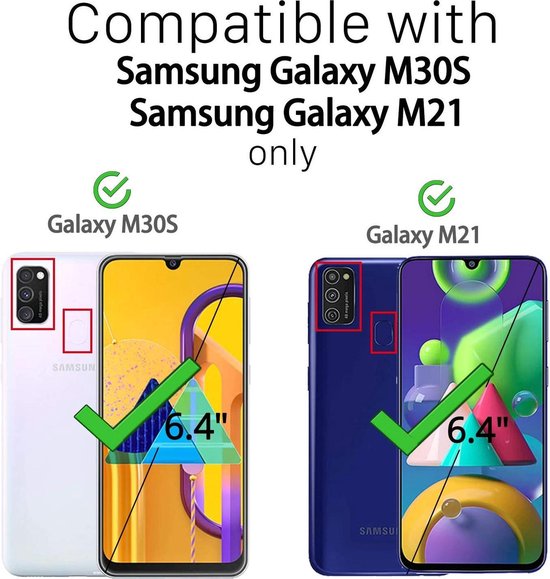 Samsung Galaxy M21 Hoesjes – Siliconen Backcover – Schokbestendig – Anti-Shock – Transparant-Ilumina Benelux