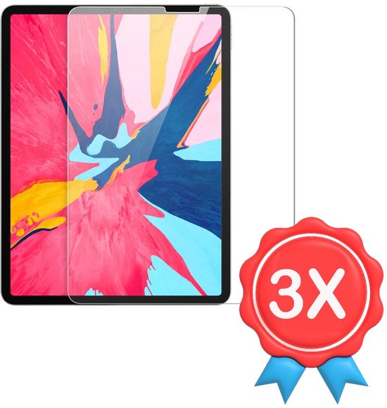 Screenprotector – Geschikt voor iPad Pro 11 (2020/2021/2022) – Gehard Glas – Anti-kras – 3-Pack Tempered Glas-tabletscreenprotectors-Ilumina Benelux