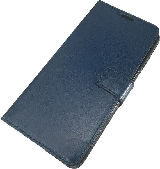 Nokia X10/X20 Hoesjes – Portemonnee Book Case – Pasjeshouder – 2x Gehard Glas Screenprotector – Blauw-Ilumina Benelux