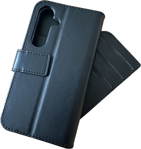 Samsung Galaxy S21 FE Hoesjes – Portemonnee Hoes – 9 Pasjesvakken – Magneetsluiting – Zwart-Ilumina Benelux