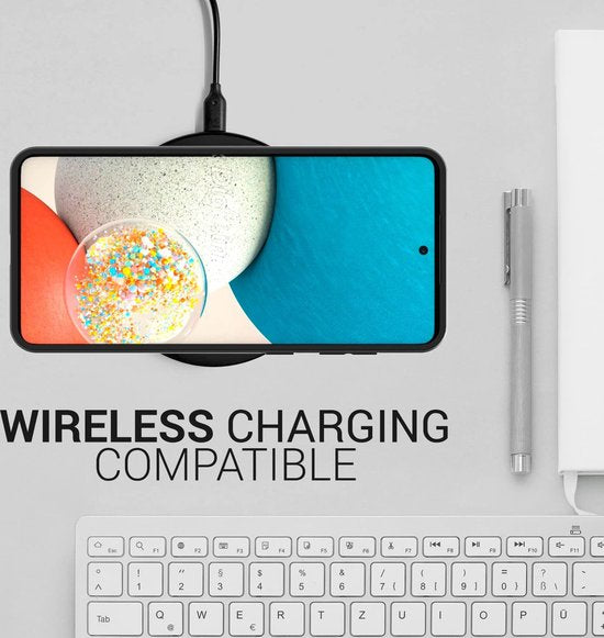 Samsung Galaxy A53 5G Hoesjes – Siliconen Backcover – Flexibel – Schokbestendig – Zwart-Ilumina Benelux