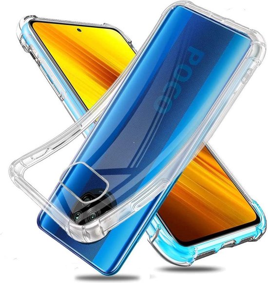 Xiaomi Poco X3/X3 Pro Hoesjes – Soft TPU Siliconen Backcover – Schokbestendig – Transparant-Ilumina Benelux