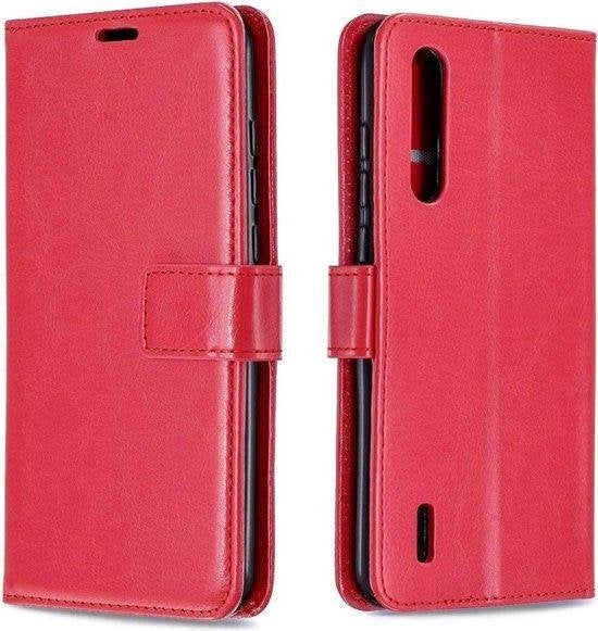 Sony Xperia 5 III Hoesjes – Bookcase Portemonnee Hoes – Pasjeshouder – Magneetsluiting – Rood-Ilumina Benelux