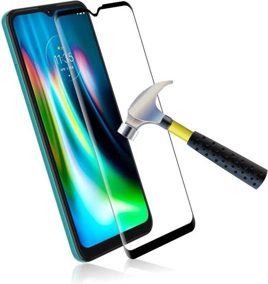 Screenprotector – Geschikt voor Motorola Moto G9 Play / Moto E7 Plus – Gehard Glas 9H – Anti-kras – 2-Pack – Transparant