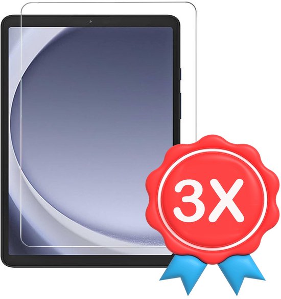 Screenprotector – Geschikt voor Samsung Galaxy Tab A9+ 11 inch (2023) – Gehard Glas – Anti-kras – 3 stuks-tabletscreenprotectors-Ilumina Benelux