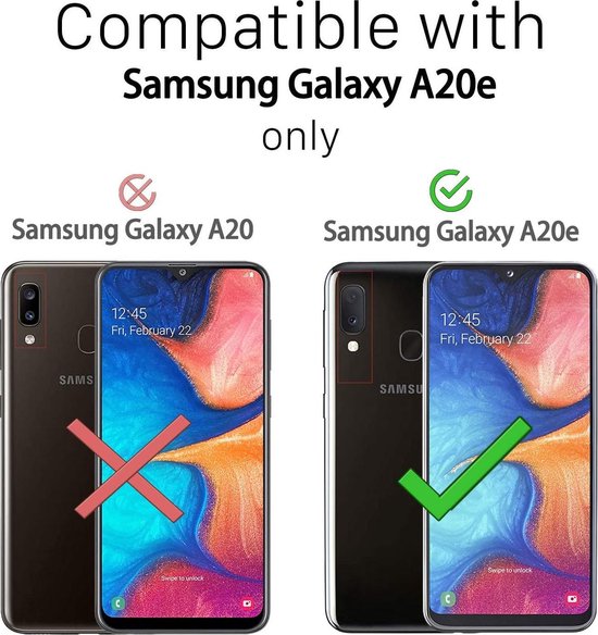 Samsung Galaxy A20e Hoesjes – Siliconen Backcover – Schokbestendig – Transparant-Ilumina Benelux