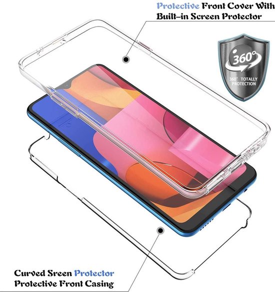 Samsung Galaxy A20s Hoesjes – Backcover – Beschermend – Transparant-Ilumina Benelux