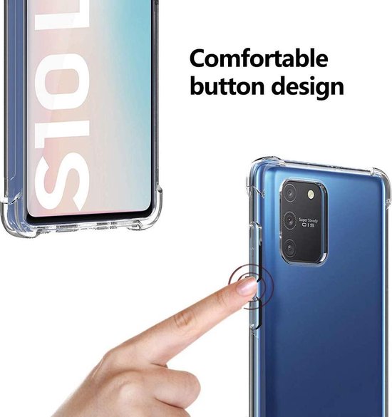 Samsung Galaxy S10 Lite Hoesjes – Siliconen Backcover – Schokbestendig – Flexibel – Transparant-Ilumina Benelux
