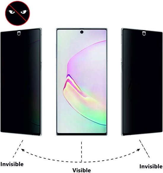 Samsung Galaxy S22 Plus Hoesjes – Soft TPU Siliconen Backcover – Privacy Screenprotector – Camera Lens Protector – Zwart