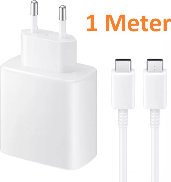 Oplaadkabel – Geschikt voor Oppo/OnePlus/Samsung/Huawei/Sony/Nintendo Switch/PS5 Controller/GoPro – 45W Snelladen – 1m-Oplader-Ilumina Benelux