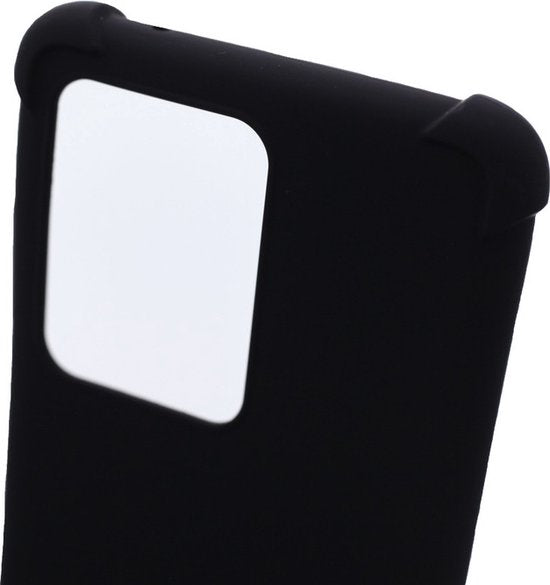 Samsung Galaxy S20 Ultra Hoesjes – Siliconen Backcover – Schokbestendig – Anti Shock – Zwart-Ilumina Benelux