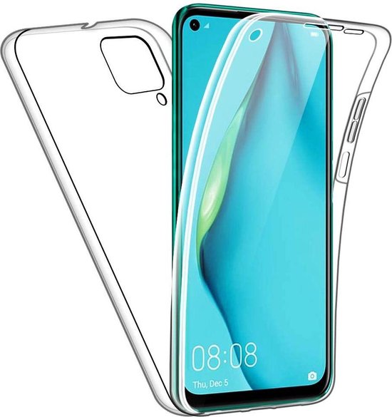 Huawei P40 Lite Hoesjes – 360° Dubbelzijdige Backcover – Volledige Bescherming – Transparant-Ilumina Benelux