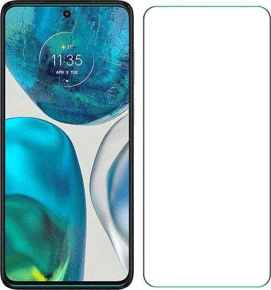 Screenprotector – Geschikt voor Motorola Moto G52 / G82 – Gehard Glas 9H – Anti-kras – 1-Pack – Transparant