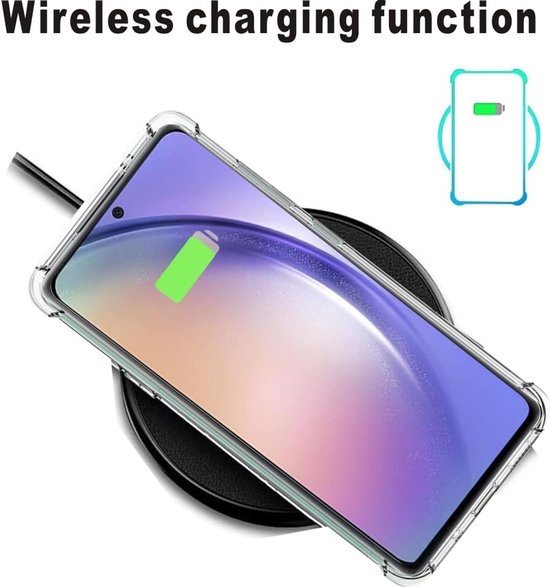 Shockproof Hoesje Geschikt voor: Samsung Galaxy A26 / A17 5G - Anti -Shock Silicone - Transparant + 2x Screenprotector