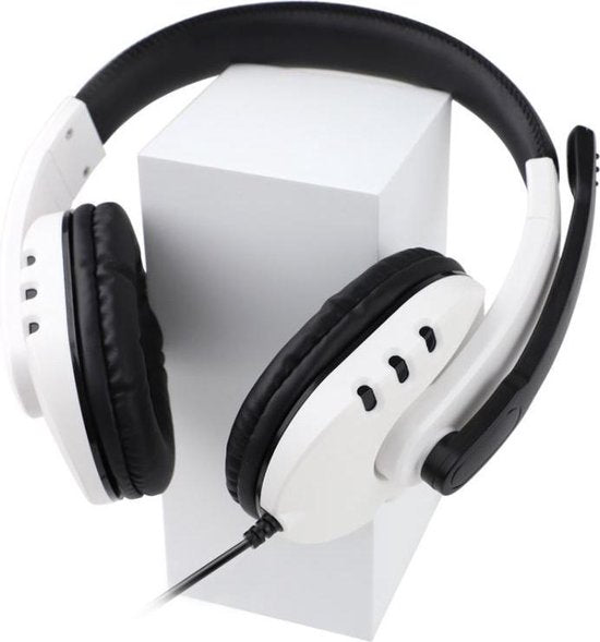 Dobe Stereo koptelefoon - voor PS5, PS4, XBOX ONE, PC, SWITCH - Wit
