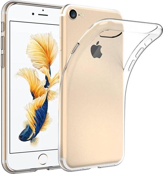 iPhone SE 2020/7/8 Hoesjes – Siliconen Backcover – Soft Silicone – Transparant-Ilumina Benelux