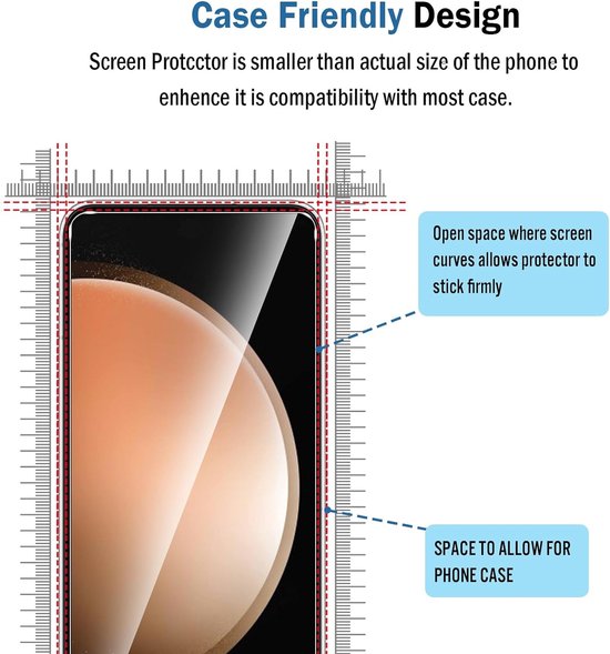 Samsung Galaxy S23 Hoesjes – Siliconen Backcover – Soft Silicone – Zwart – Inclusief 3x Screenprotector