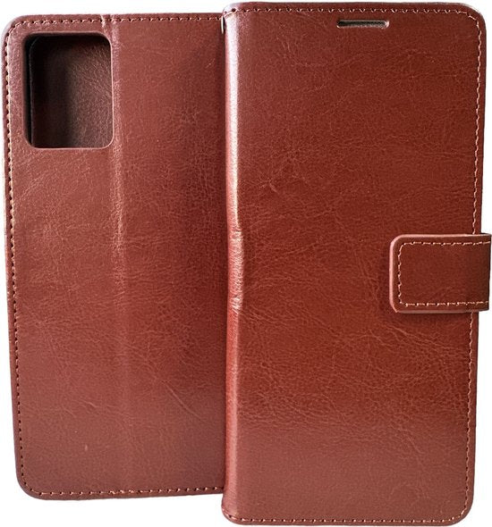 Nokia X30 5G Hoesjes – Portemonnee Book Case – Pasjeshouder – Magneetsluiting – Bruin-Ilumina Benelux