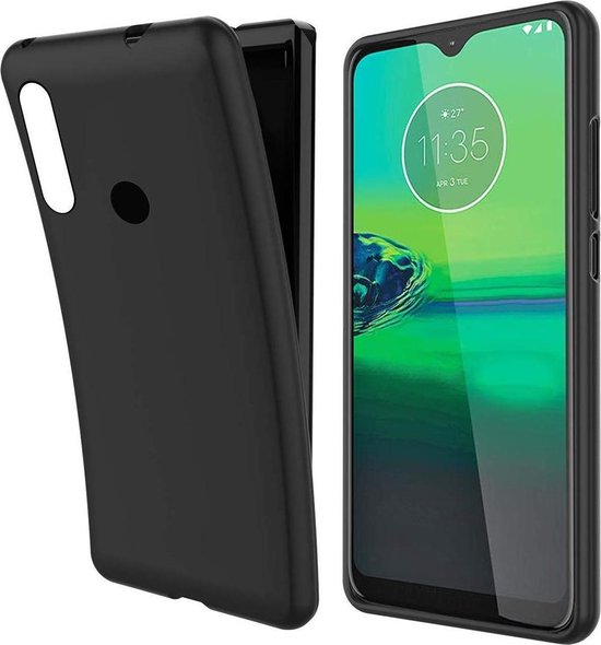 Motorola Moto G8 Power Hoesjes – Soft TPU Siliconen Backcover – Schokbestendig – Zwart-Ilumina Benelux