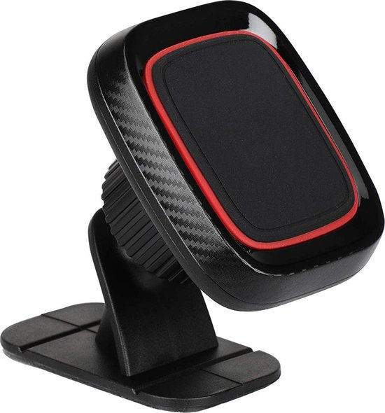 Telefoonhouder auto – Magnetische Dashboard Houder – 3M Sticker Bevestiging – QY-07 – Zwart-Ilumina Benelux
