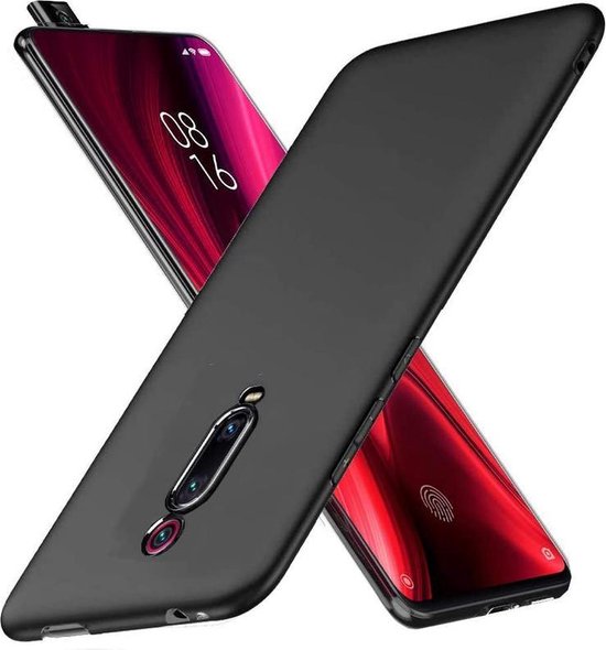 Xiaomi Mi 9T / 9T Pro Hoesjes – TPU Siliconen Backcover – Inclusief 3x Screenprotector – Zwart-Ilumina Benelux