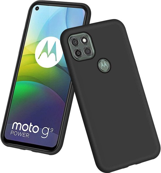 Motorola Moto G9 Power Hoesjes – Siliconen Backcover – Schokbestendig – XT2091 – Zwart-Ilumina Benelux