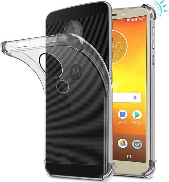 Motorola Moto E5 Play Hoesjes – Soft TPU Siliconen Backcover – Schokbestendig – Transparant-Ilumina Benelux