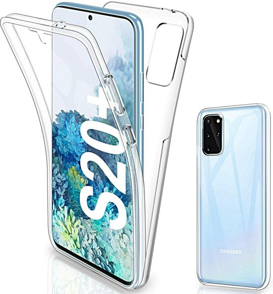 Samsung Galaxy S20 Plus Hoesjes – Dubbelzijdig 360° Full Cover – Transparant – Schokbestendig – Helder Transparant-Ilumina Benelux