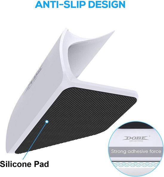 Controller Oplader – Geschikt voor PlayStation 5 – Oplaadstation met Houder – Inclusief Oplaadkabel – Wit