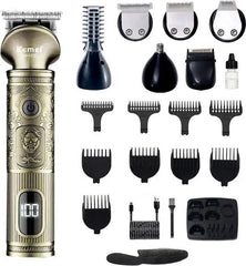 Kemei Tondeuse - KM 1637 - Draadloze Tondeuse - Professionele tondeuse - Haren Millimeteren - Contouren - Haren Scheren - Kapper Tondeuse - Kapper Kwaliteit - Baard Trimmer - Haar Trimmer - Beard and Hair Trimmer