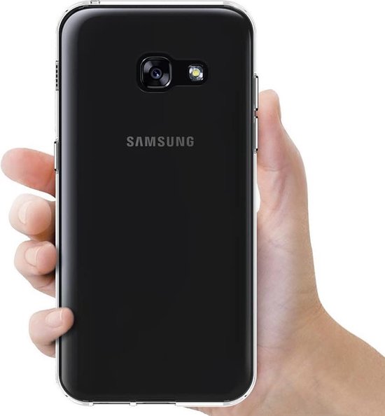 Samsung Galaxy A3 2017 Hoesjes – Siliconen Backcover – Soft TPU – Transparant-Ilumina Benelux