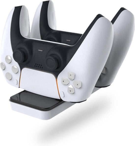 Oplaadstation – Geschikt voor PS5 DualSense Controllers – BrightSide – Dual Oplader – LED Indicator-Oplaadstation controllers-Ilumina Benelux