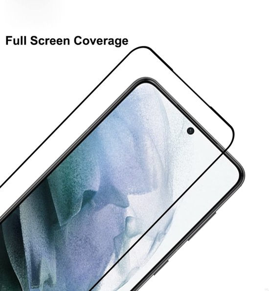 Samsung Galaxy S22 Plus Hoesjes – Soft TPU Siliconen Backcover – Full Screenprotector + Camera Lens Protector – Zwart