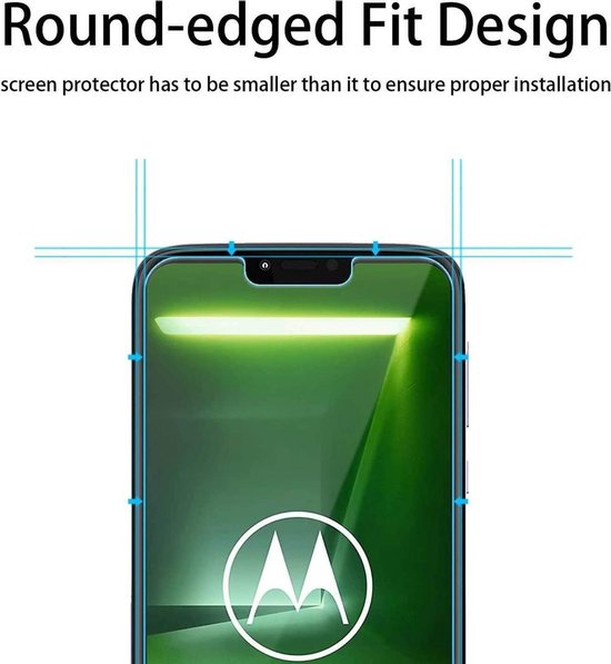 Motorola Moto G7 Plus Hoesjes – Transparante Siliconen Backcover – Inclusief 2 Screenprotectors – Anti-kras – Transparant