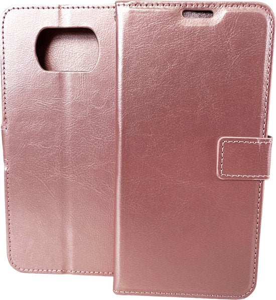 Xiaomi Poco X3 / X3 Pro Hoesjes – Portemonnee Hoes – Pasjeshouder – Magneetsluiting – Roségoud-Ilumina Benelux