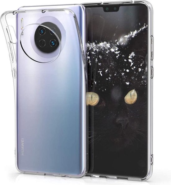 Huawei Mate 30 Hoesjes – Siliconen Backcover – Transparant – Flexibel – Anti Kras-Ilumina Benelux