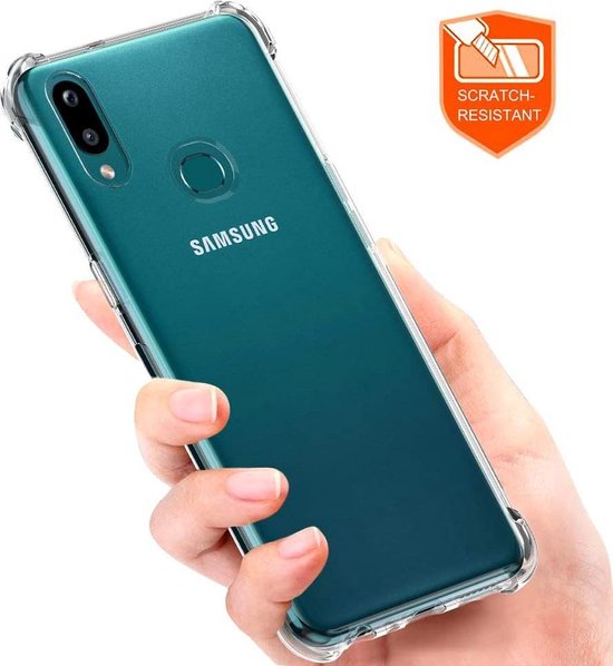 Samsung Galaxy A10e Hoesjes – Siliconen Backcover – Schokbestendig – Transparant-Ilumina Benelux