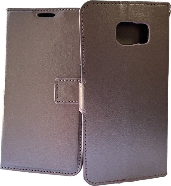 Portemonnee Book Case Hoesje Geschikt voor: Samsung Galaxy S8 Plus - Roségoud