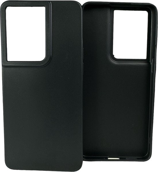 Oppo Reno 8 5G Hoesjes – Siliconen Backcover – Flexibel – Schokbestendig – Zwart-Ilumina Benelux