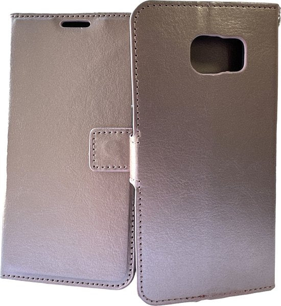 Samsung Galaxy S7 Hoesjes – Portemonnee Book Case – Pasjeshouder – Magneetsluiting – Roségoud-Ilumina Benelux