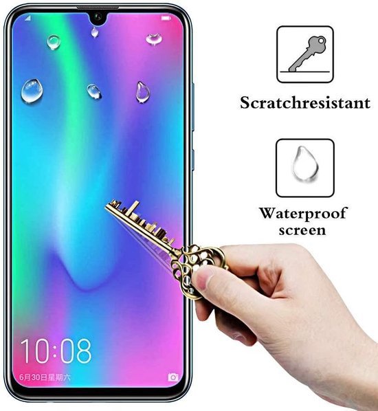 Huawei P30 Lite Hoesjes – Transparante Siliconen Backcover – Inclusief 2x Screenprotector – Anti Kras-Ilumina Benelux